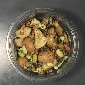 Salad : Potato, Lentils & Soy beans